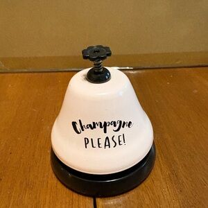 Champagne please bell